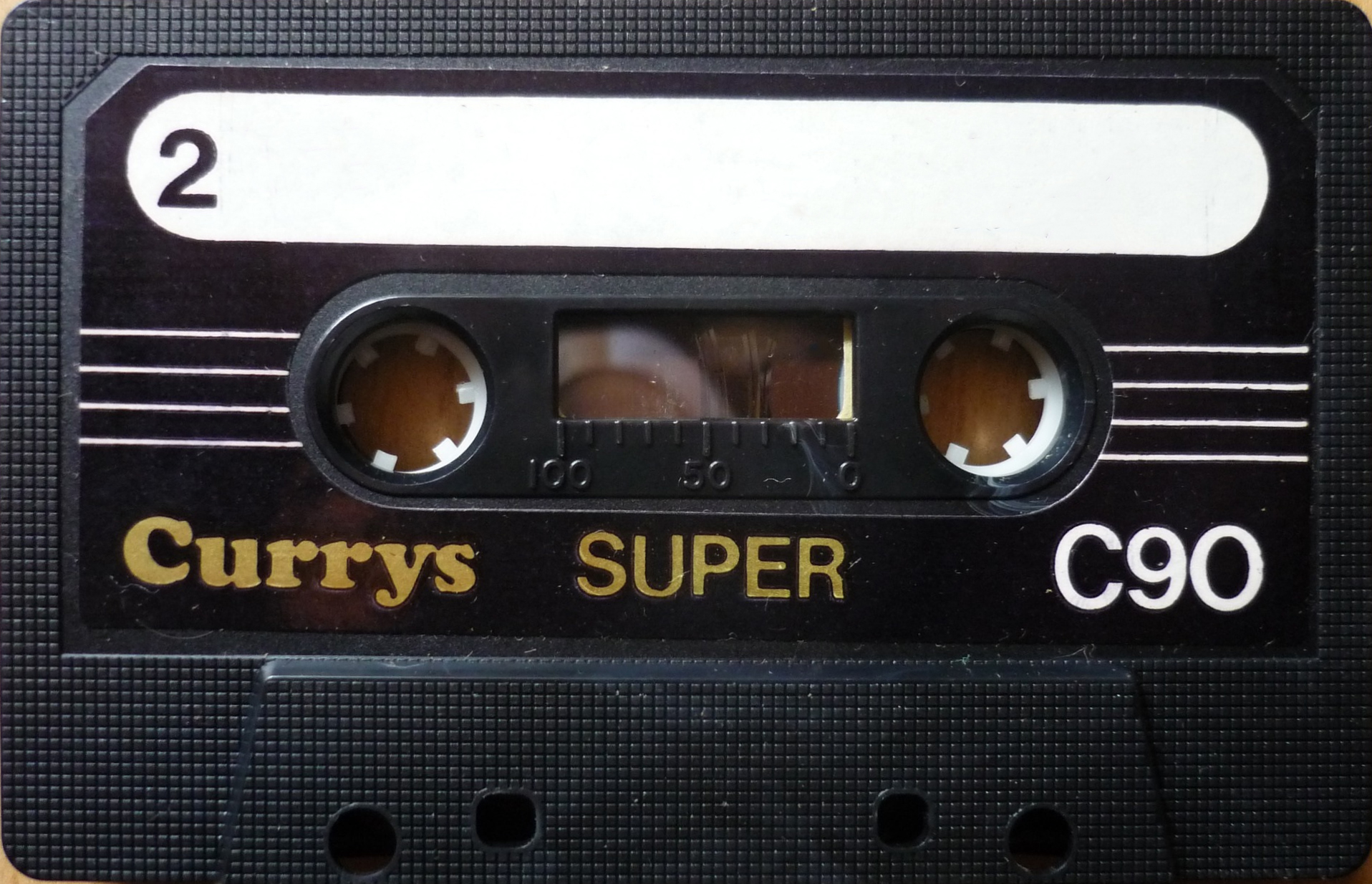 Compact Cassette Currys Super 90 Type I Normal 1978 UK
