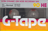 Compact Cassette G-Tape HE 90 Type I Normal 1986 Australia