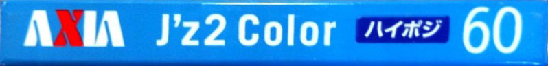 Compact Cassette AXIA J`z 2 Color 60 "JZ2K 60" Type II Chrome 2003 Japan