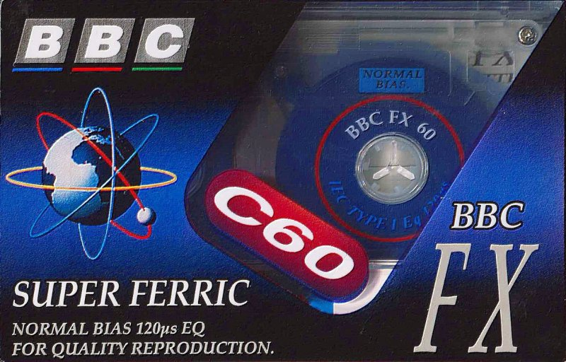 Compact Cassette BBC FX 60 Type I Normal 1992 UK