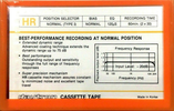 Compact Cassette Daytron HR 60 Type I Normal 1984 South Korea