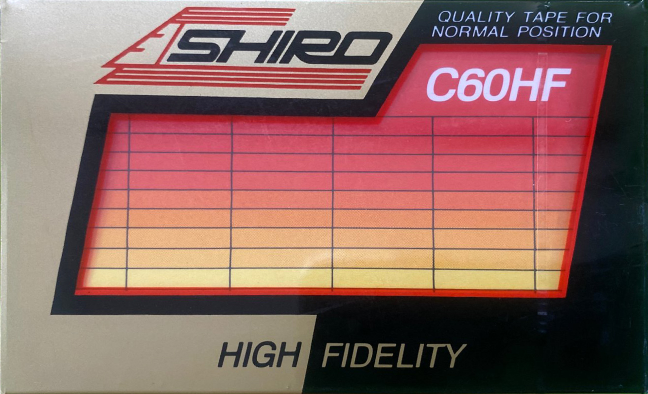 Compact Cassette Shiro 60 "HF" Type I Normal South Korea