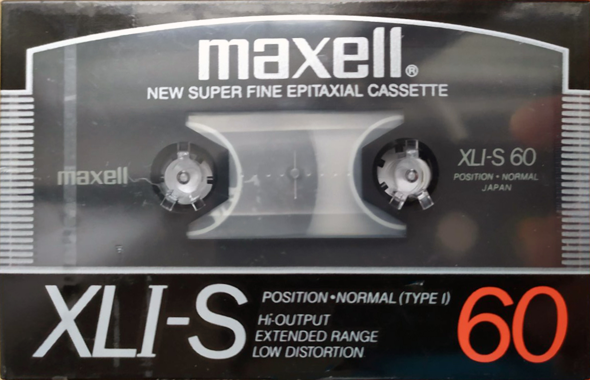 Compact Cassette Maxell XLI-S 60 Type I Normal 1986 Japan