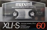Compact Cassette Maxell XLI-S 60 Type I Normal 1986 Japan