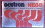 Compact Cassette Certron HE 60 Type I Normal 1978 USA