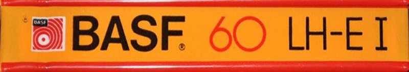 Compact Cassette BASF LH Extra I 60 Type I Normal 1981 Germany