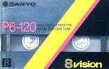 Video8, Hi8, Digital8 Sanyo 120 "8vision" Type IV Metal 1987 Japan