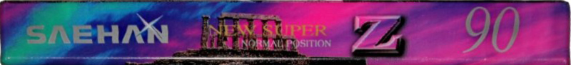 Compact Cassette Saehan New Super Z 90 Type I Normal Europe