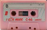 Compact Cassette Arrow İ love music 46 Type I Normal Japan