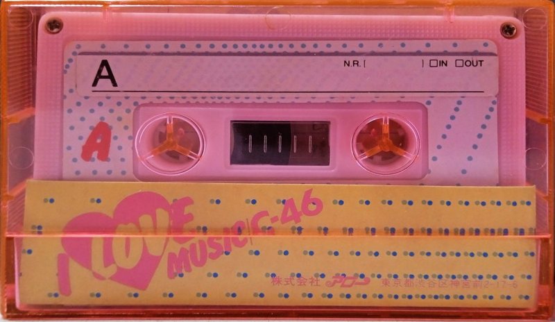Compact Cassette Arrow İ love music 46 Type I Normal Japan