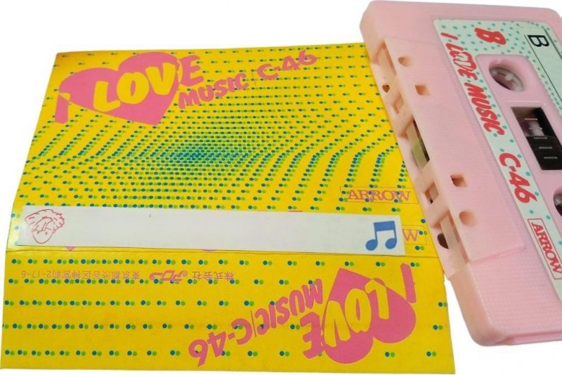 Compact Cassette Arrow İ love music 46 Type I Normal Japan