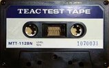 Compact Cassette Teac MTT "112BN" Test Cassette Japan