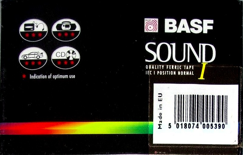 Compact Cassette: BASF  - Sound I 90