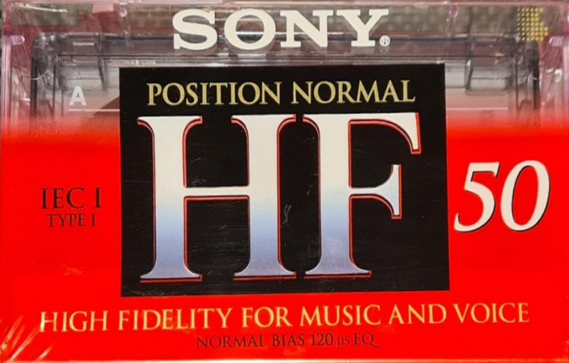 Compact Cassette Sony HF 50 Type I Normal 1996 Europe