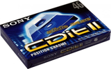 Compact Cassette Sony CDit II 46 "C-46CDIT2C" Type II Chrome 1998 Europe