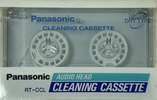 Compact Cassette Panasonic "RT-CCL" Cleaning Cassette 1989 Japan