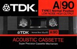 cover of Cassette TDK A Type I Normal