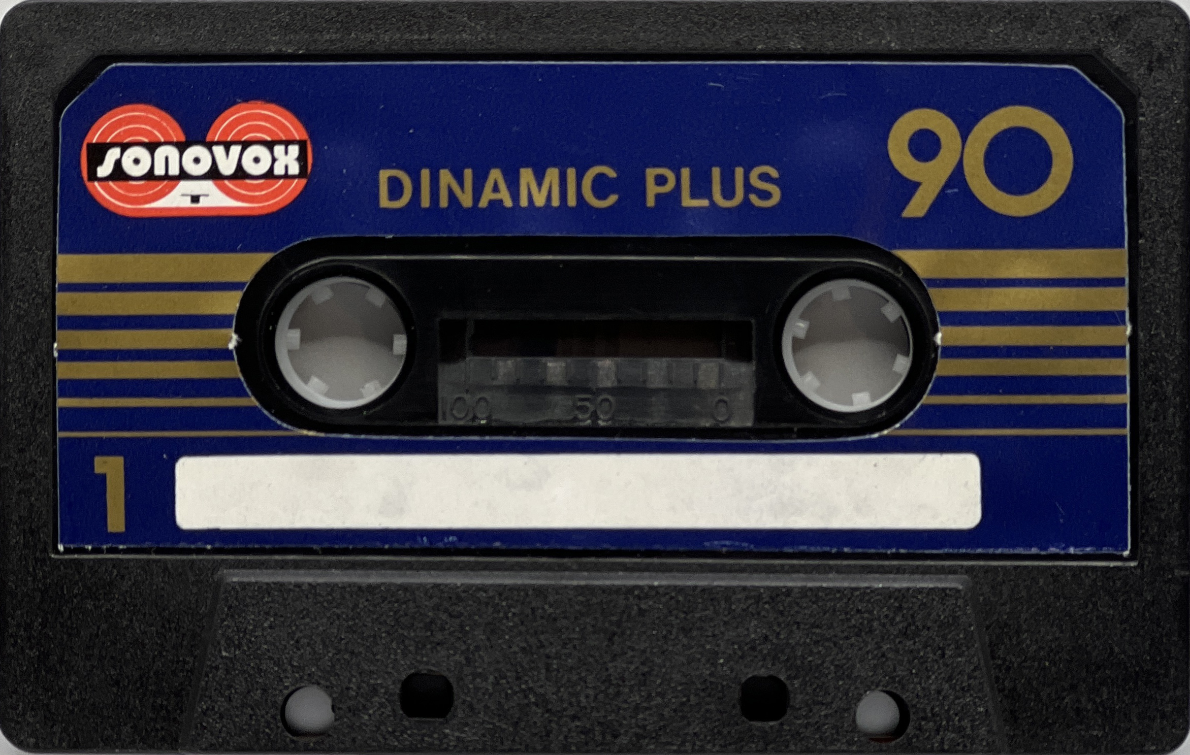 Compact Cassette Sonovox Dinamic Plus 90 Type I Normal 1980 Portugal