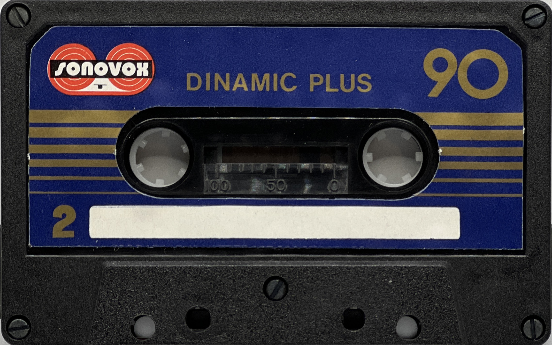 Compact Cassette Sonovox Dinamic Plus 90 Type I Normal Portugal