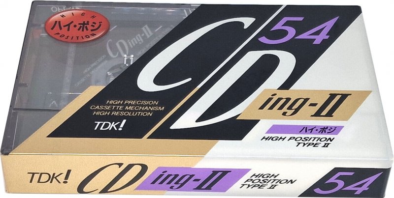 Compact Cassette: TDK  - CDing-II 54