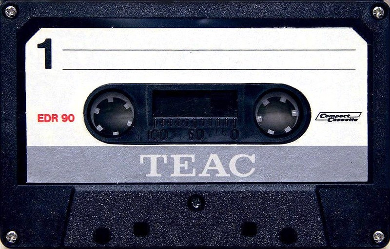 Compact Cassette Teac EDR 90 Type I Normal 1975 Australia