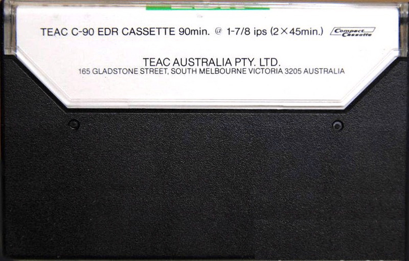 Compact Cassette: TDK Teac - EDR 90