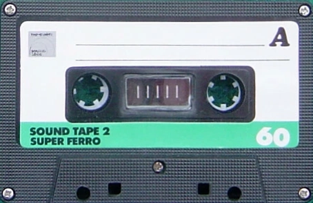 Compact Cassette Sound 2000 Sound Tape 2 60 "Super Ferro" Type I Normal 1978 Germany
