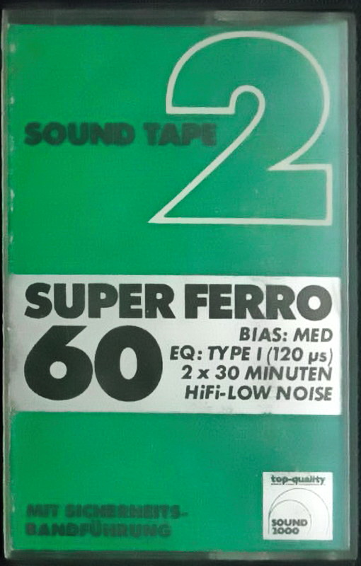 Compact Cassette:  Sound 2000 - Sound Tape 2 60