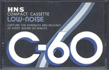 Compact Cassette HNS 60 Type I Normal 1977 Japan