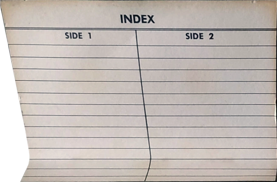 Compact Cassette 4 starr 60 Type I Normal USA