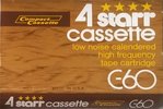 Compact Cassette 4 starr 60 Type I Normal USA