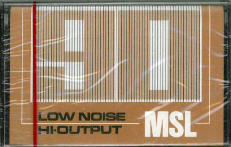 Compact Cassette: Unknown MSL -  90