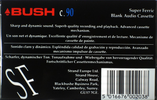 Compact Cassette Bush SF 90 Type I Normal 1999 Europe