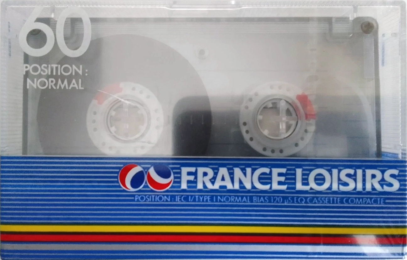 Compact Cassette France Loisirs 60 Type I Normal 1990 France