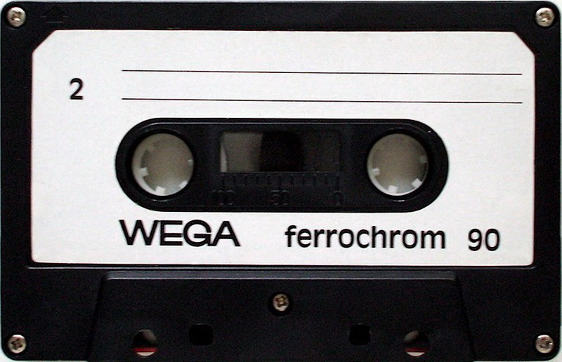 Compact Cassette: Unknown Wega -  90