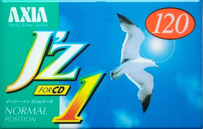 Compact Cassette AXIA J`z 1 120 "JZ1F 120" Type I Normal 1996 Japan