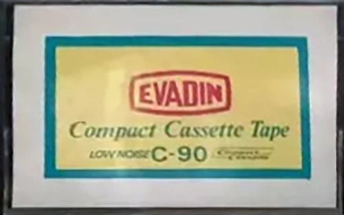 Compact Cassette Evadin 90 Type I Normal Latin America