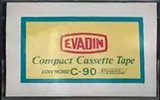 Compact Cassette Evadin 90 Type I Normal Latin America