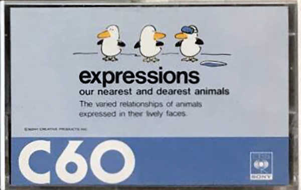 Compact Cassette CBS / Sony Expressions 60 Type I Normal 1978 Japan