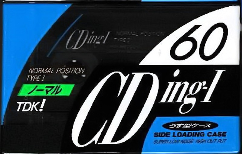 Compact Cassette: TDK  - CDing 1 60