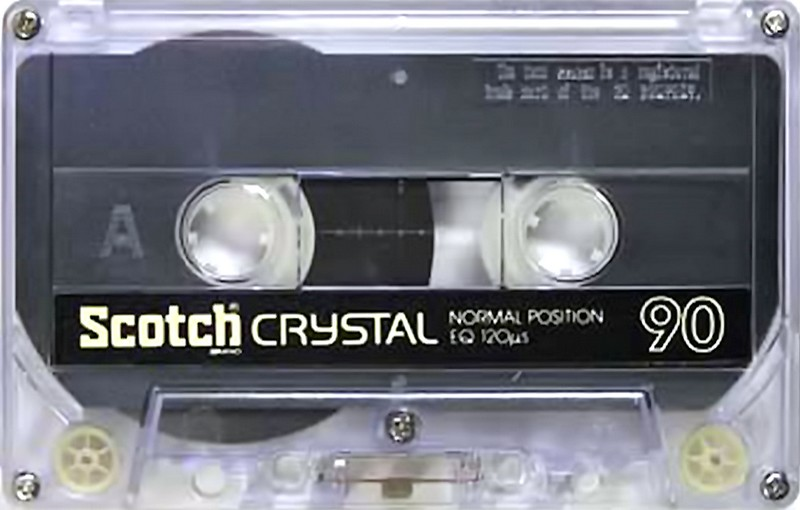 Compact Cassette Scotch Crystal 90 Type I Normal 1977 Japan