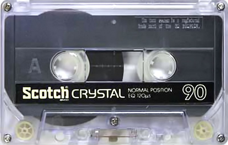 Compact Cassette: 3M Scotch - Crystal 90