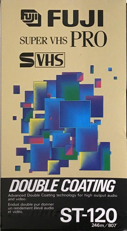 VHS, Video Home System: FUJI Fuji - S-VHS Pro 120