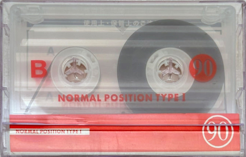 Compact Cassette Ecola 90 "E-CAS90-S" Type I Normal Japan