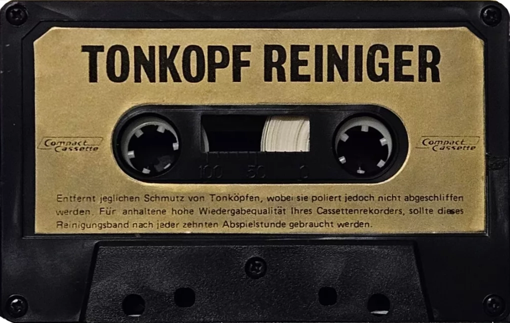 Compact Cassette Waltham "HC" Cleaning Cassette 1979 Germany