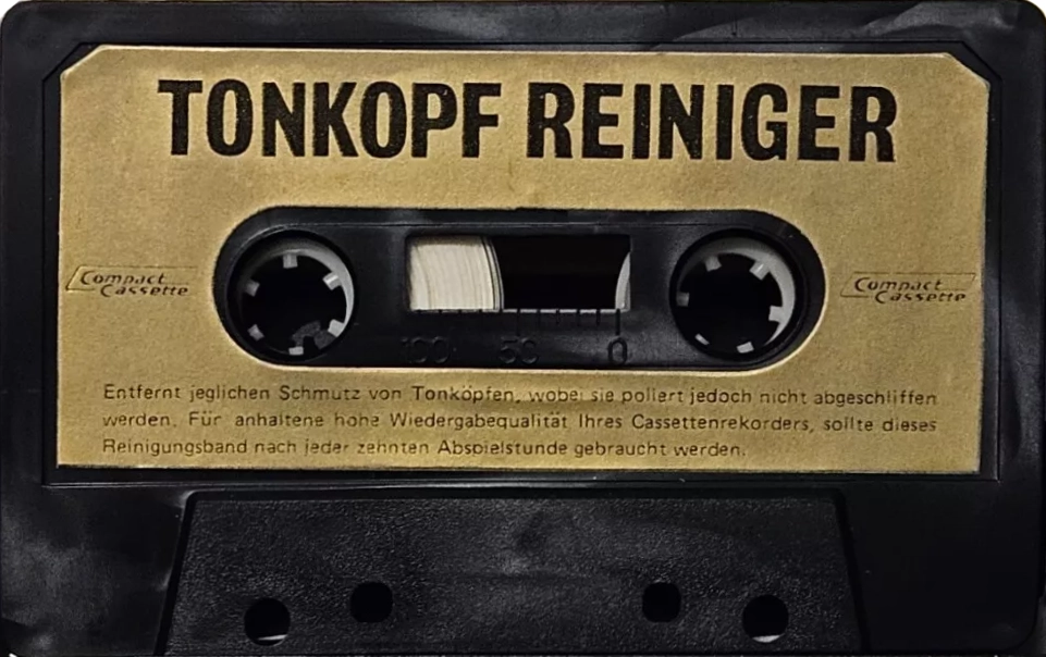 Compact Cassette Waltham "HC" Cleaning Cassette 1979 Germany