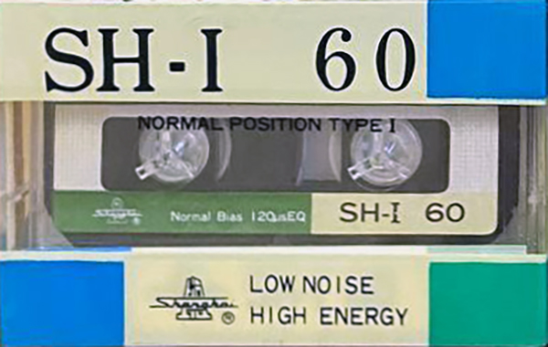 Compact Cassette Shanghai SH-I 60 Type I Normal China