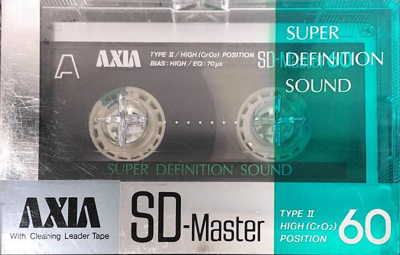 Compact Cassette: FUJI AXIA - SD-Master 60