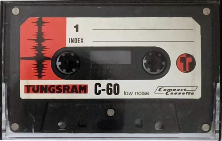 Compact Cassette Tungsram 60 Type I Normal 1977 Europe