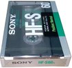 Compact Cassette Sony HF-S 60 "HF-S60A" Type I Normal 1988 Europe